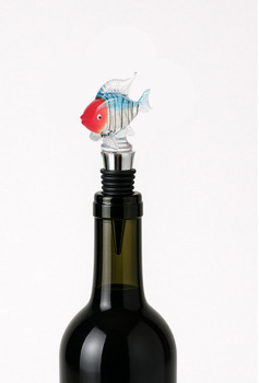 21 Wine Bottle Stopper Fish